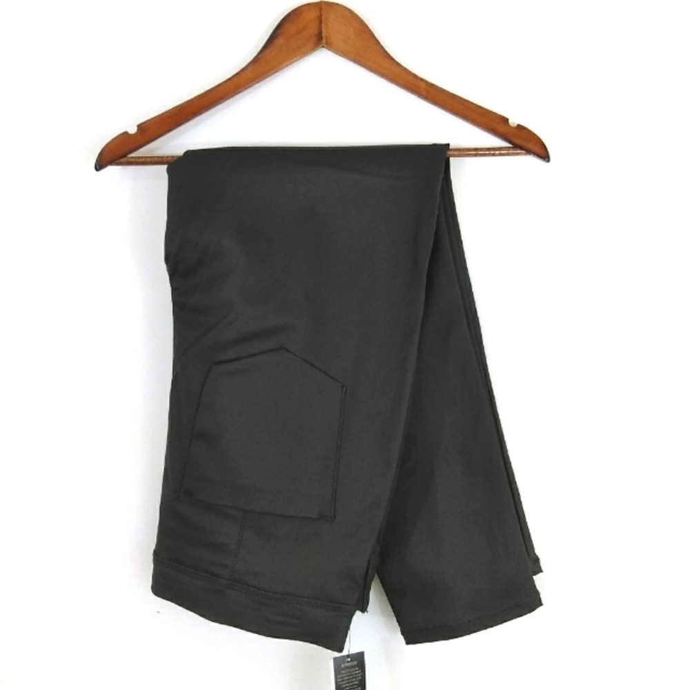 Signature Studio Olive Green Pull-on Neutral Stretchy Viscose Nylon Pants NWT